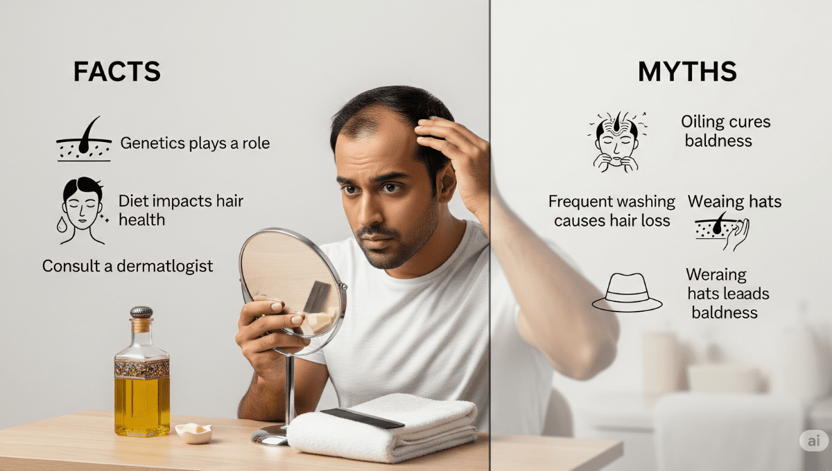 Does Oil Cause Hair Loss? Separating Myths from Facts in Indian Hair Care - Alloroots Hair Transplant Clinic - India's Best Hair Transplant Services