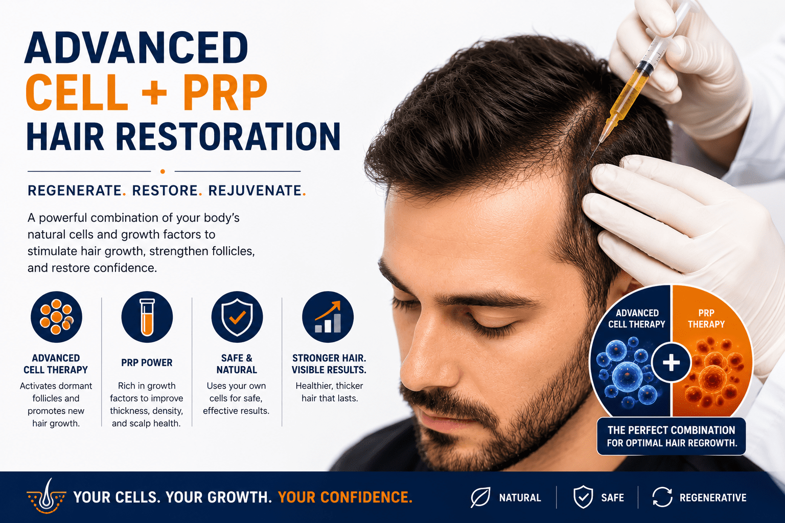 Advanced Cell + PRP Hair Restoration