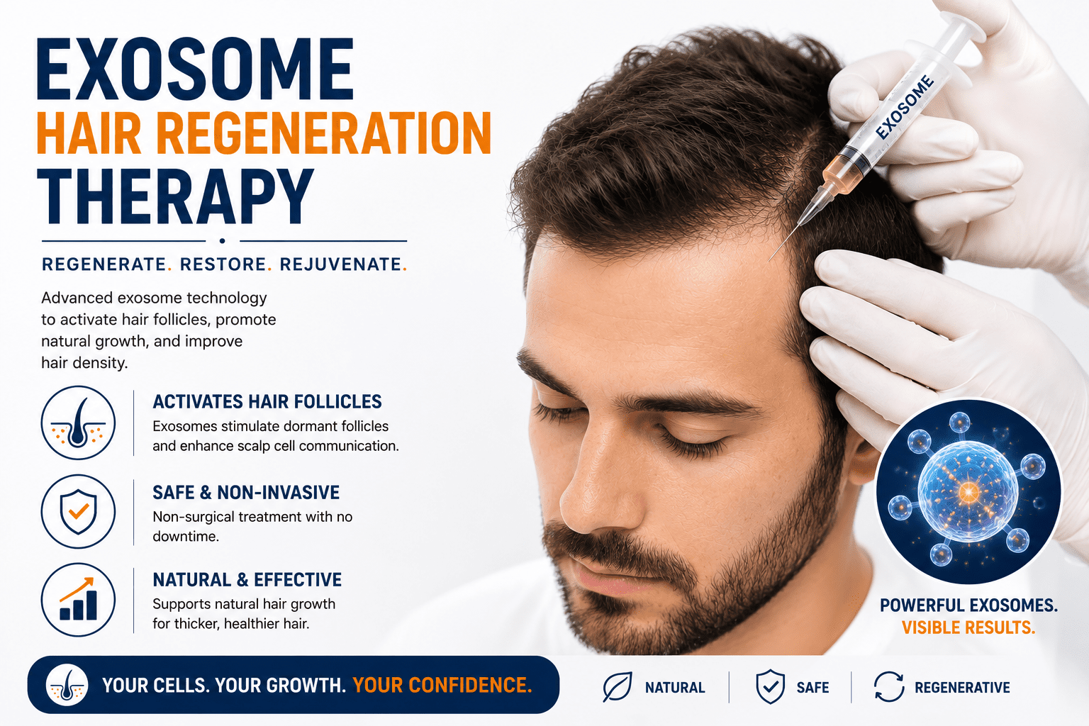 Exosome Hair Regeneration Therapy